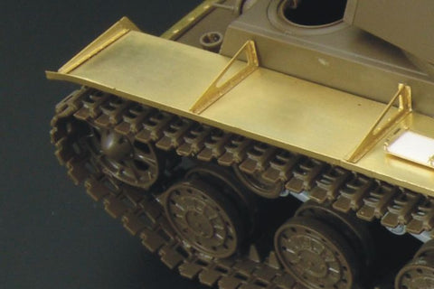ハウラー HLX48135 1/48 KV-1/KV-2 フェンダー エッチングパーツ(タミヤ用)