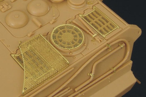 ハウラー HLX48139 1/48 キング タイガーグリル エッチングパーツ(タミヤ用)