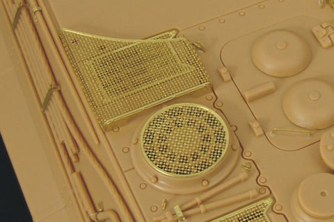 ハウラー HLX48139 1/48 キング タイガーグリル エッチングパーツ(タミヤ用)