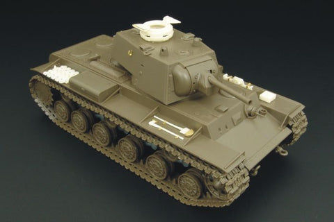 ハウラー HLX48142 1/48 ドイツ 鹵獲車両 KV-1753(r) (KV-I) 改造セット(デカール付)