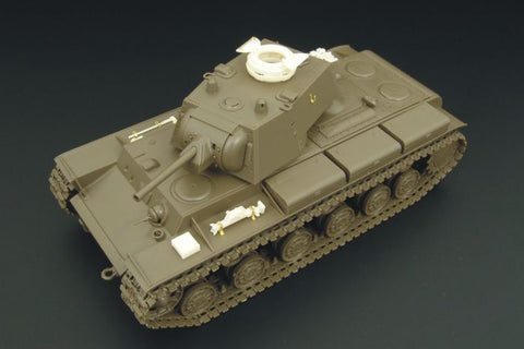 ハウラー HLX48142 1/48 ドイツ 鹵獲車両 KV-1753(r) (KV-I) 改造セット(デカール付)