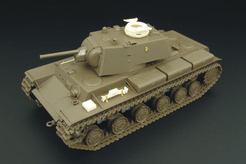 ハウラー HLX48142 1/48 ドイツ 鹵獲車両 KV-1753(r) (KV-I) 改造セット(デカール付)