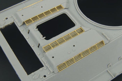 ハウラー HLX48148 1/48 T-34 グリル エッチングパーツ(ホビーボス用)