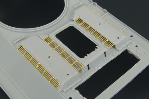 ハウラー HLX48148 1/48 T-34 グリル エッチングパーツ(ホビーボス用)