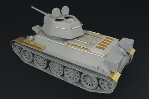 ハウラー HLX48155 1/48 T-34/76 1943年型 112工場製 エッチングパーツ(ホビーボス(84808)用)