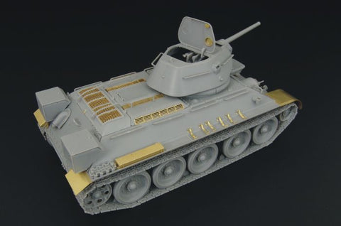ハウラー HLX48157 1/48 T-34/76 1942 No.112工場 エッチングパーツ(ホビーボス(84806)用)