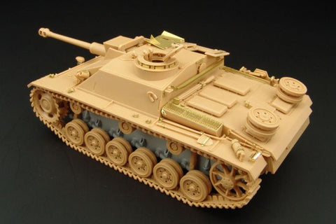 ハウラー HLX48168 1/48 III号突撃砲 G型 初期型 エッチングパーツ(タミヤ用)