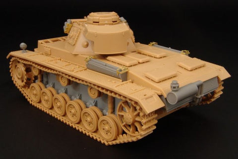 ハウラー HLX48182 1/48 III号戦車 M型 初期型 改造セット