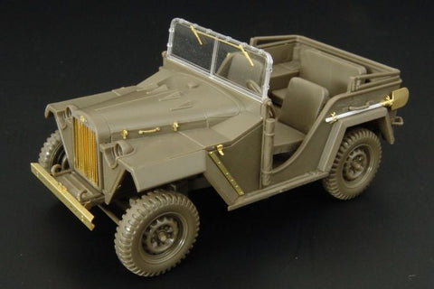 ハウラー HLX48185 1/48 GAZ-67B エッチングパーツ(タミヤ用)