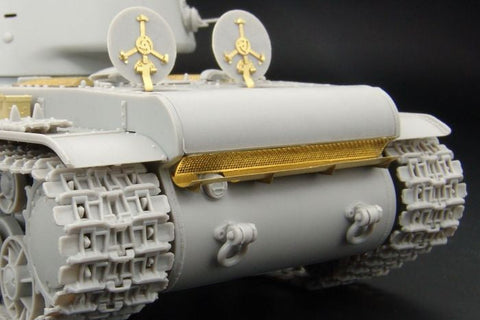 ハウラー HLX48189 1/48 KV-1 1942年型 エッチングパーツ(ホビーボス(84814)用)