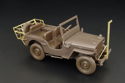 ハウラー HLX48192 1/48 ジープ ワイヤーカッター・バスケットパーツ(ハセガワ用)