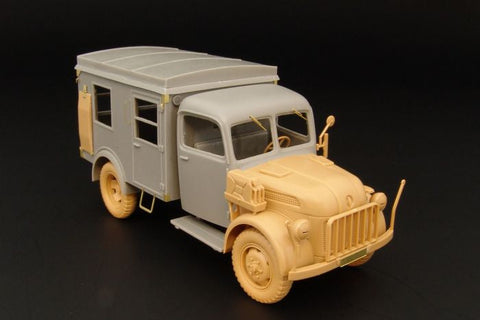 ハウラー HLX48220 1/48 Kfz.31 スタイヤー1500 救急車 改造パーツ(タミヤ 用)