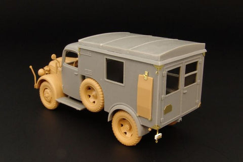 ハウラー HLX48220 1/48 Kfz.31 スタイヤー1500 救急車 改造パーツ(タミヤ 用)