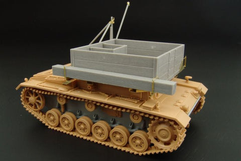 ハウラー HLX48227 1/48 III号戦車 ベルゲパンツァー 改造パーツ(タミヤ 用)