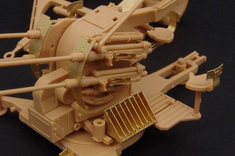 ハウラー HLX48243 1/48 2 cm FLAK 38 四連装基本 セット エッチングパーツ(タミヤ 用)