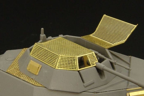 ハウラー HLX48249 1/48 Sd.Kfz.222 グリル エッチングパーツ(タミヤ/ICM用)