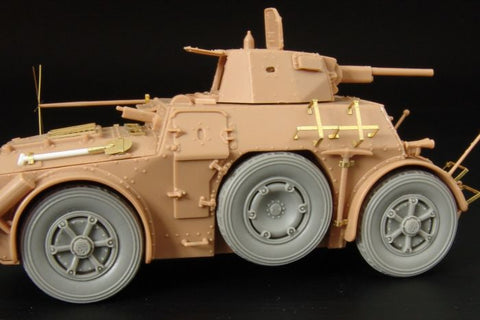 ハウラー HLX48263 1/48 アウトブリンダ AB41 ホイール エッチングパーツ(タミヤ/Supermodel用・レジン製)