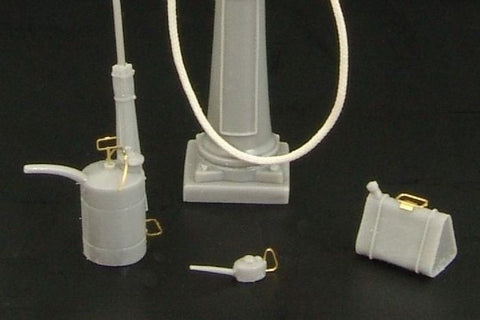 ハウラー HLX48303 1/48 オイル缶、各種缶、アクセサリー(レジン製)