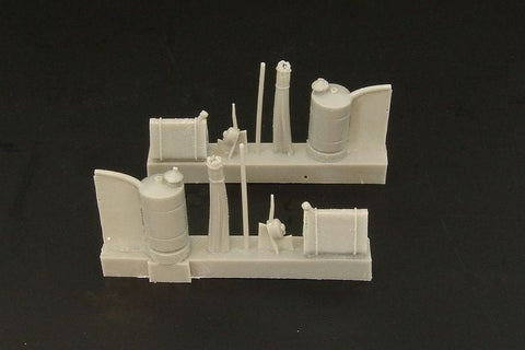 ハウラー HLX48303 1/48 オイル缶、各種缶、アクセサリー(レジン製)