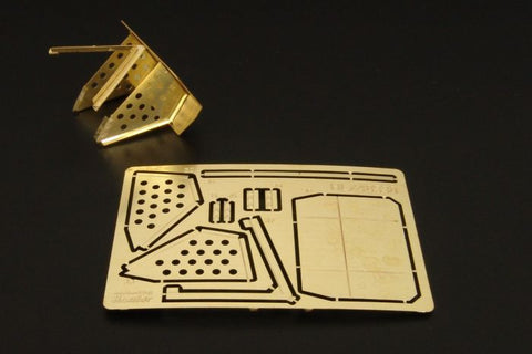 ハウラー HLX48338 1/48 Sd.Kfz.232 8輪重装甲車フロントバンパー・スポイラー エッチングパーツ(タミヤ用)