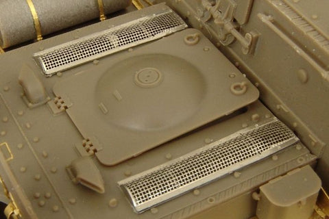ハウラー HLX48349 1/48 SU-152 エンジンメッシュ エッチングパーツ (ブロンコ用)