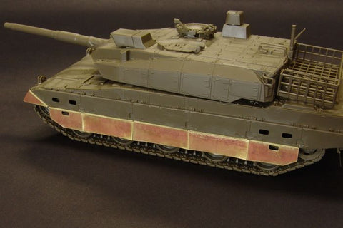 ハウラー HLX48378 1/48 陸上自衛隊 10式戦車 サイドスカートエッチングパーツ(タミヤ用)
