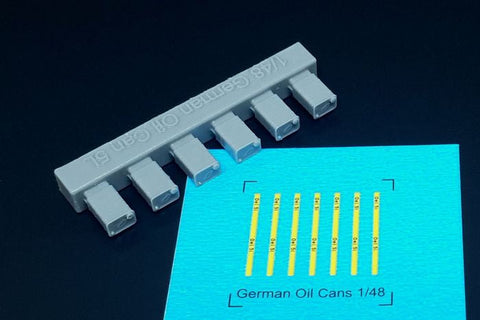ハウラー HLX48405 1/48 WWII ドイツ軍 5リットルオイルタンク(6個入)