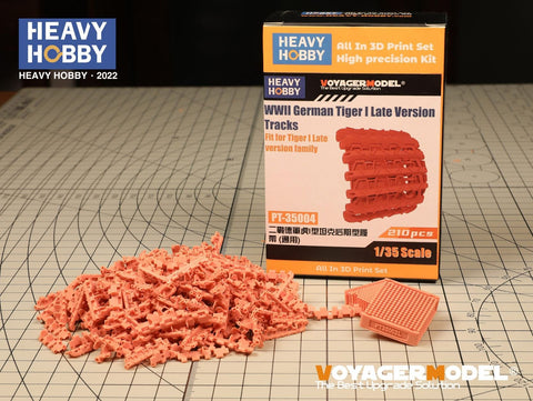 ヘビーホビー PT-35004 1/35 WWII ドイツ軍タイガーI戦車用可動履帯 後期型