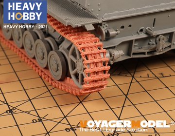 ヘビーホビー PT-35023 1/35 ドイツ軍III号IV号戦車用40cmノーマル可動履帯 後期型 Bタイプ