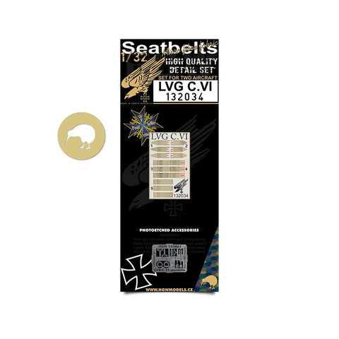HGW 132034 1/32 LVG C.VI シートベルト ２セット | ウイングナットウイングス用
