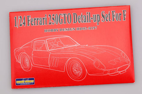 ホビーデザイン HD02-0197 1/24 フェラーリ 250GTO ディティールアップセット(フジミ用) (エッチングパーツ+ノブスイッチ+トグルスイッチ+リベットヘッド)