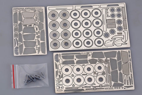 ホビーデザイン HD02-0213 1/24 ランボルギーニ アヴェンタドール LP700-4 ディティールアップセット(アオシマ用)（エッチングパーツ+レジン）