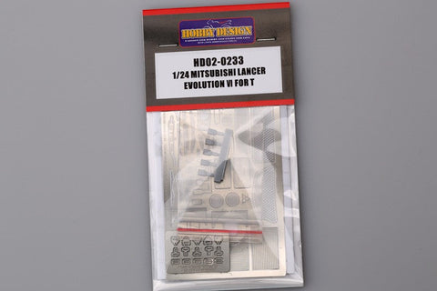ホビーデザイン HD02-0233 1/24 三菱 ランサーエボリューション VI ディティールアップセット(タミヤ用) （エッチングパーツ+レジン）