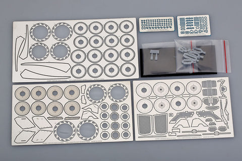 ホビーデザイン HD02-0278 1/24 ランボルギーニ ヴェネーノ ディティールアップセット (フジミ用) （エッチングパーツ+レジン）