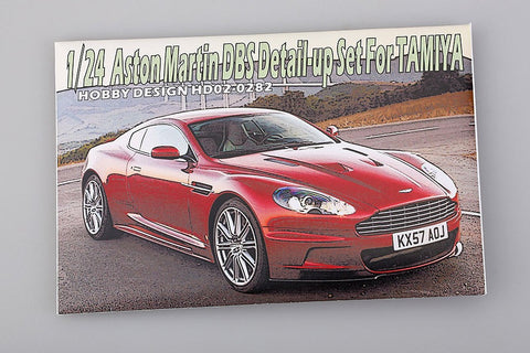 ホビーデザイン HD02-0282 1/24 アストンマーティン DBS ディティールアップセット (タミヤ用)（エッチングパーツ+レジン ）