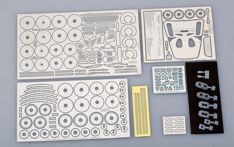 ホビーデザイン HD02-0282 1/24 アストンマーティン DBS ディティールアップセット (タミヤ用)（エッチングパーツ+レジン ）