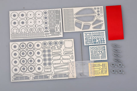 ホビーデザイン HD02-0283 1/24 マクラーレン F1 GTR ロングテール ディティールアップセット (アオシマ用)（エッチングパーツ+メタルパーツ+レジン）