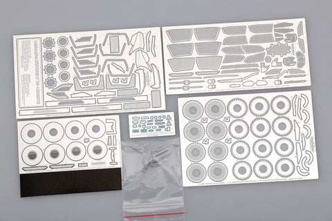 ホビーデザイン HD02-0295 1/24 ランボルギーニ アヴェンタドール LP700-4 ロードスター ディティールアップセット (アオシマ用)（エッチングパーツ+レジン）