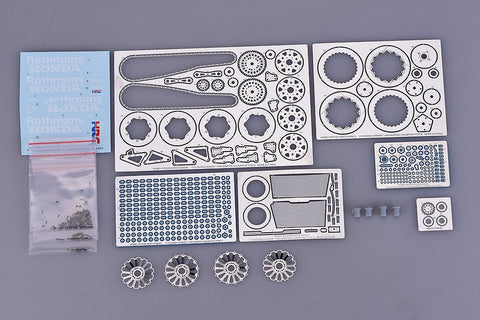 ホビーデザイン HD02-0308 1/12 ホンダ NSR500 "1989 WGP500 チャンピオン" ディティールアップセット (ハセガワ用) （エッチングパーツ+メタルパーツ+レジン+デカール）