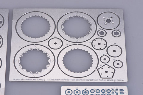 ホビーデザイン HD02-0308 1/12 ホンダ NSR500 "1989 WGP500 チャンピオン" ディティールアップセット (ハセガワ用) （エッチングパーツ+メタルパーツ+レジン+デカール）