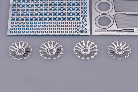 ホビーデザイン HD02-0308 1/12 ホンダ NSR500 "1989 WGP500 チャンピオン" ディティールアップセット (ハセガワ用) （エッチングパーツ+メタルパーツ+レジン+デカール）