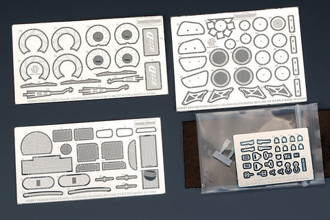 ホビーデザイン HD02-0344 1/24 北条凛 R32 スカイライン GT-R (死神GT-R) (アオシマ 011577用)（エッチングパーツ+メタルパーツ+レジン）