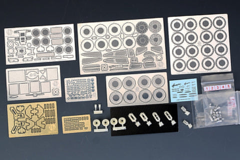 ホビーデザイン HD02-0352 1/24 パガーニ・ウアイラ ディティールアップセット (アオシマ用) （エッチングパーツ+レジン+メタルパーツ+メタルロゴ）