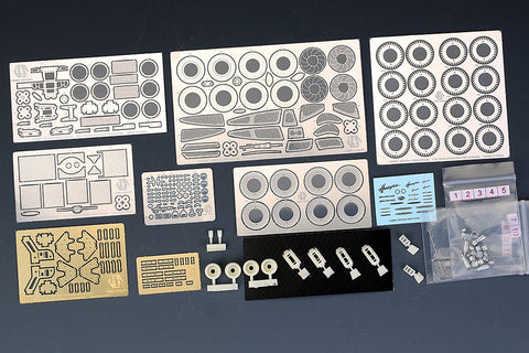 ホビーデザイン HD02-0352 1/24 パガーニ・ウアイラ ディティールアップセット (アオシマ用) （エッチングパーツ+レジン+メタルパーツ+メタルロゴ）