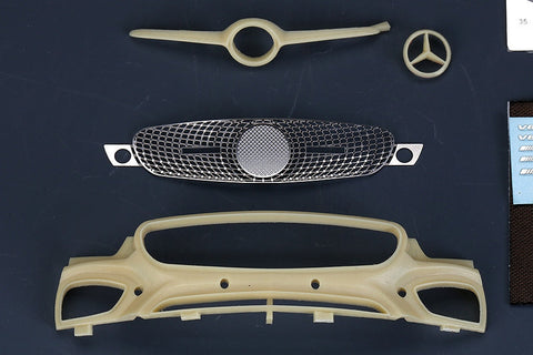 ホビーデザイン HD02-0354 1/24 メルセデスベンツ AMG GT ディティールアップセット (レベル07028用) （エッチングパーツ+レジン+メタルロゴ）