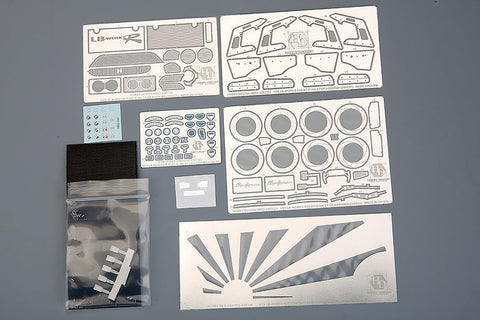 ホビーデザイン HD02-0367 1/24 LB-Works R35 GT-R Ver.2 (アオシマ054031用) （エッチングパーツ+レジン+メタルパーツ+メタルロゴ）