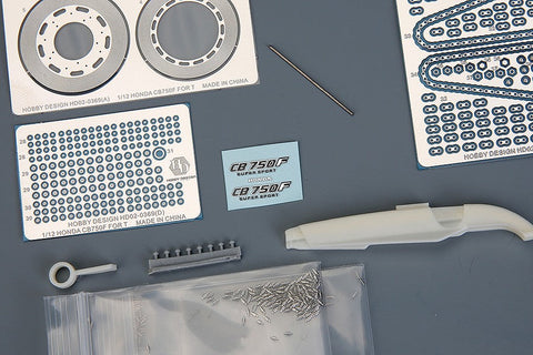 ホビーデザイン HD02-0369 1/12 ホンダ CB750F ディティールアップセット (タミヤ14066用) （エッチングパーツ+メタルパーツ+レジン+メタルロゴ）