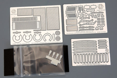 ホビーデザイン HD02-0371 1/24 スバル インプレッサ WRX ディティールアップセット (ハセガワ24115用)（エッチングパーツ+レジン）