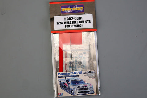 ホビーデザイン HD02-0381 1/24 メルセデス CLK-GTR (タミヤ用)（エッチングパーツ+メタルパーツ+レジン）