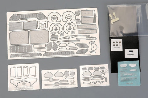 ホビーデザイン HD02-0393 1/24 ランボルギーニ ウラカン ペルフォルマンテ ディティールアップセット (アオシマ056004用) （エッチングパーツ+レジン+メタルロゴ）
